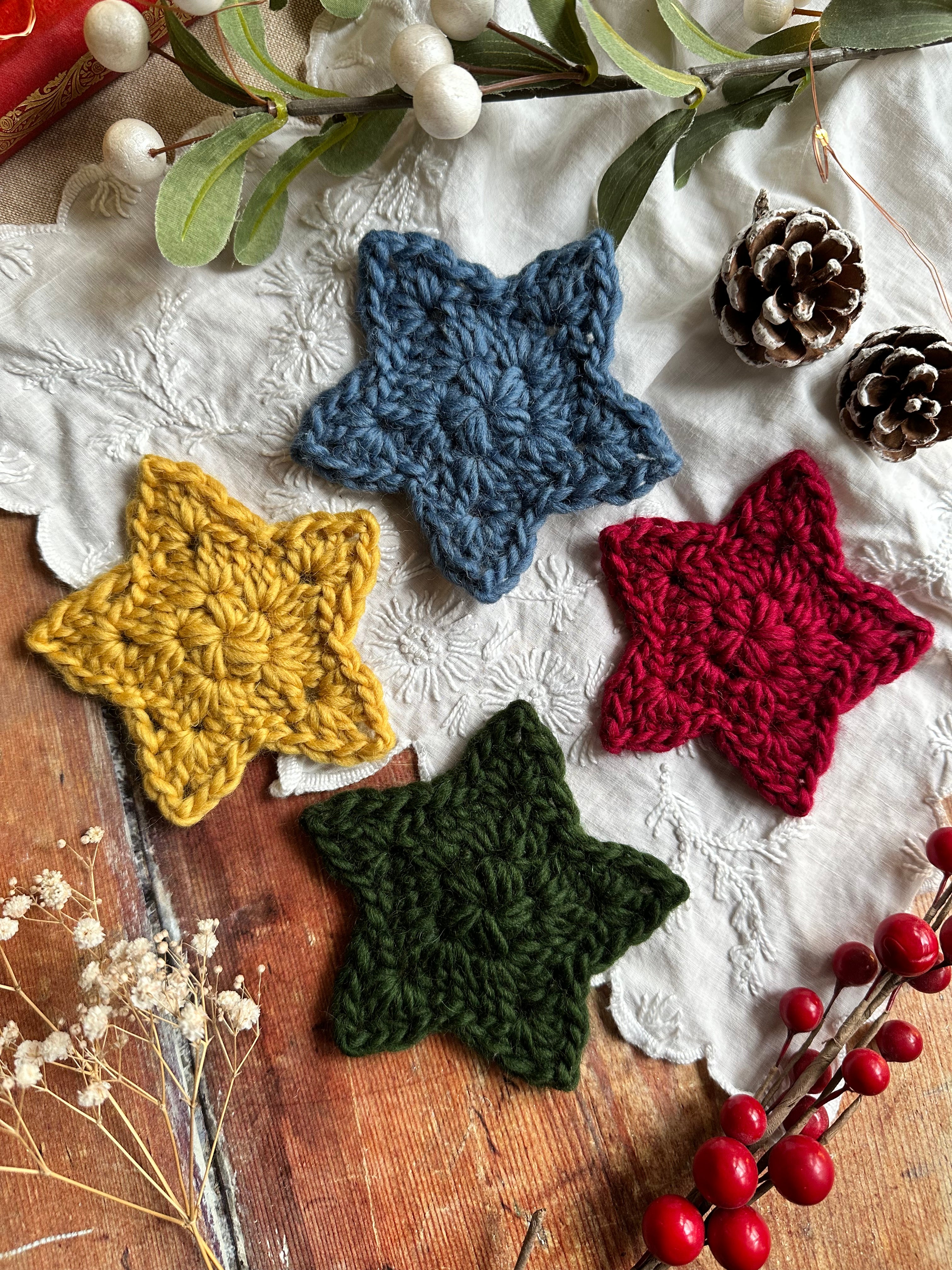 Scandi Star Ornaments (Large)