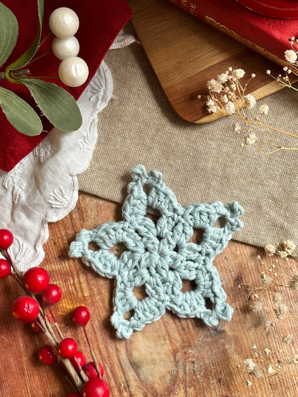 Snowflake Star Ornaments