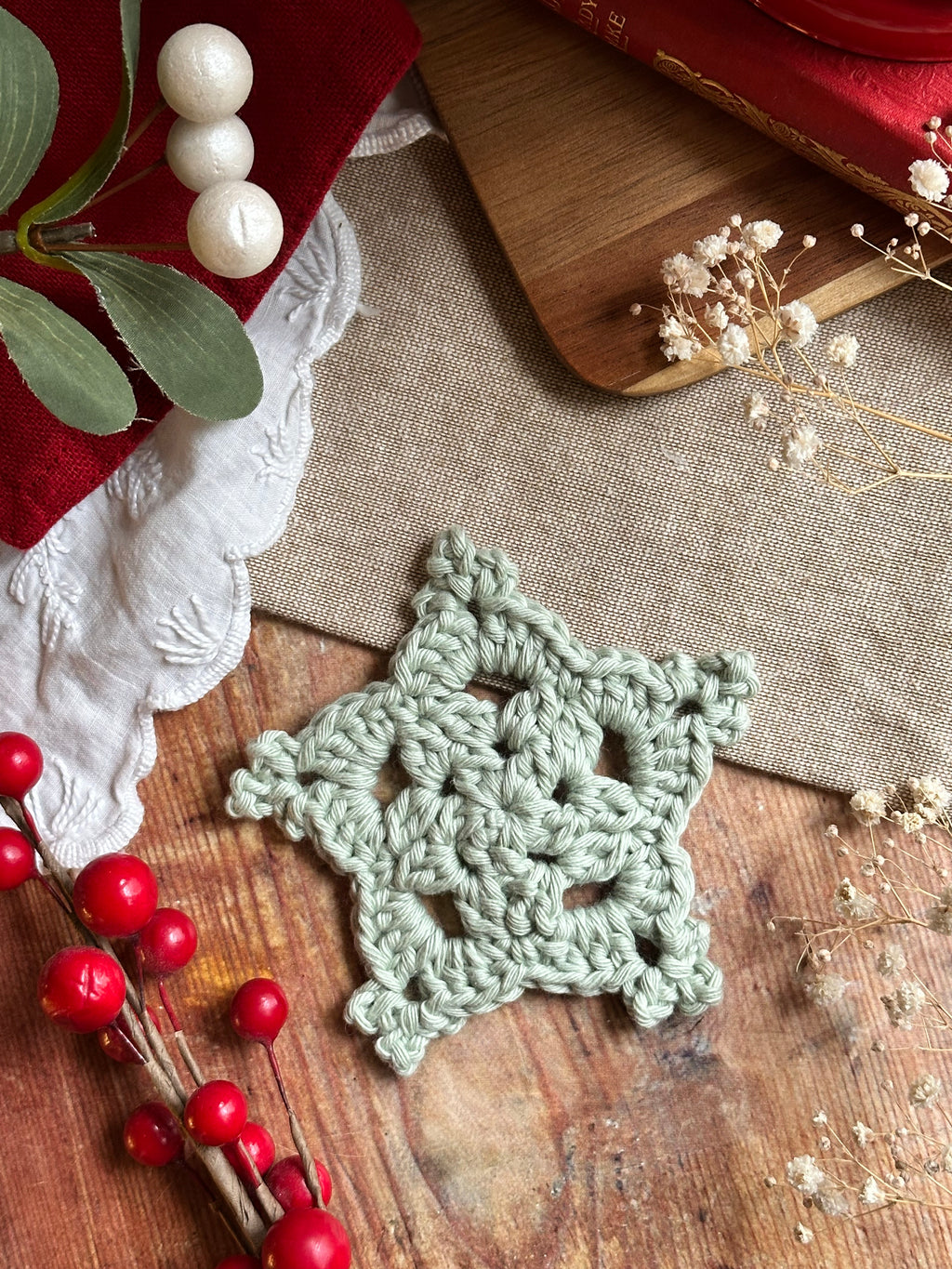 Snowflake Star Ornaments