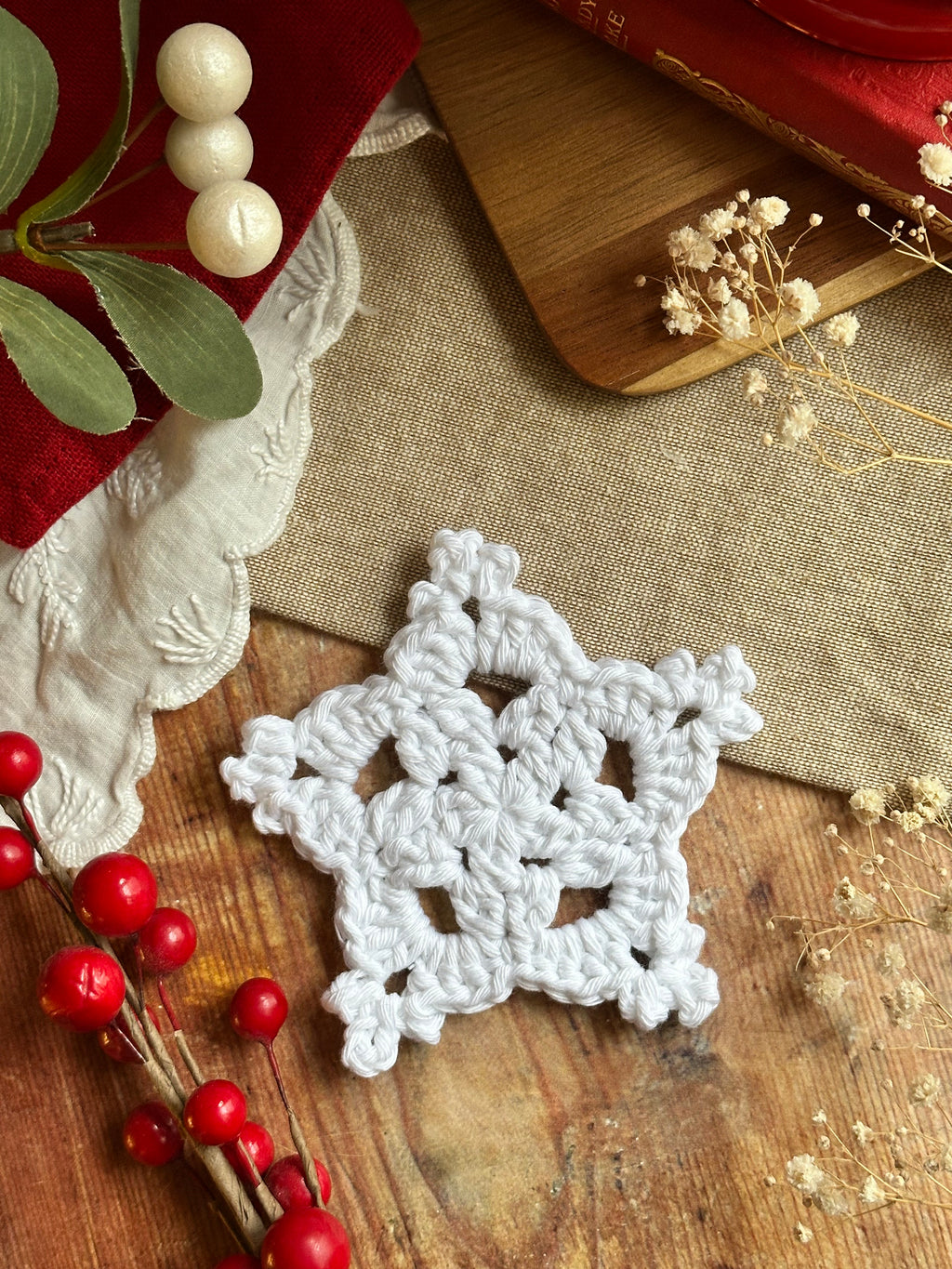 Snowflake Star Ornaments