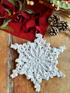 Giant Hanging "Paper" Snowflake