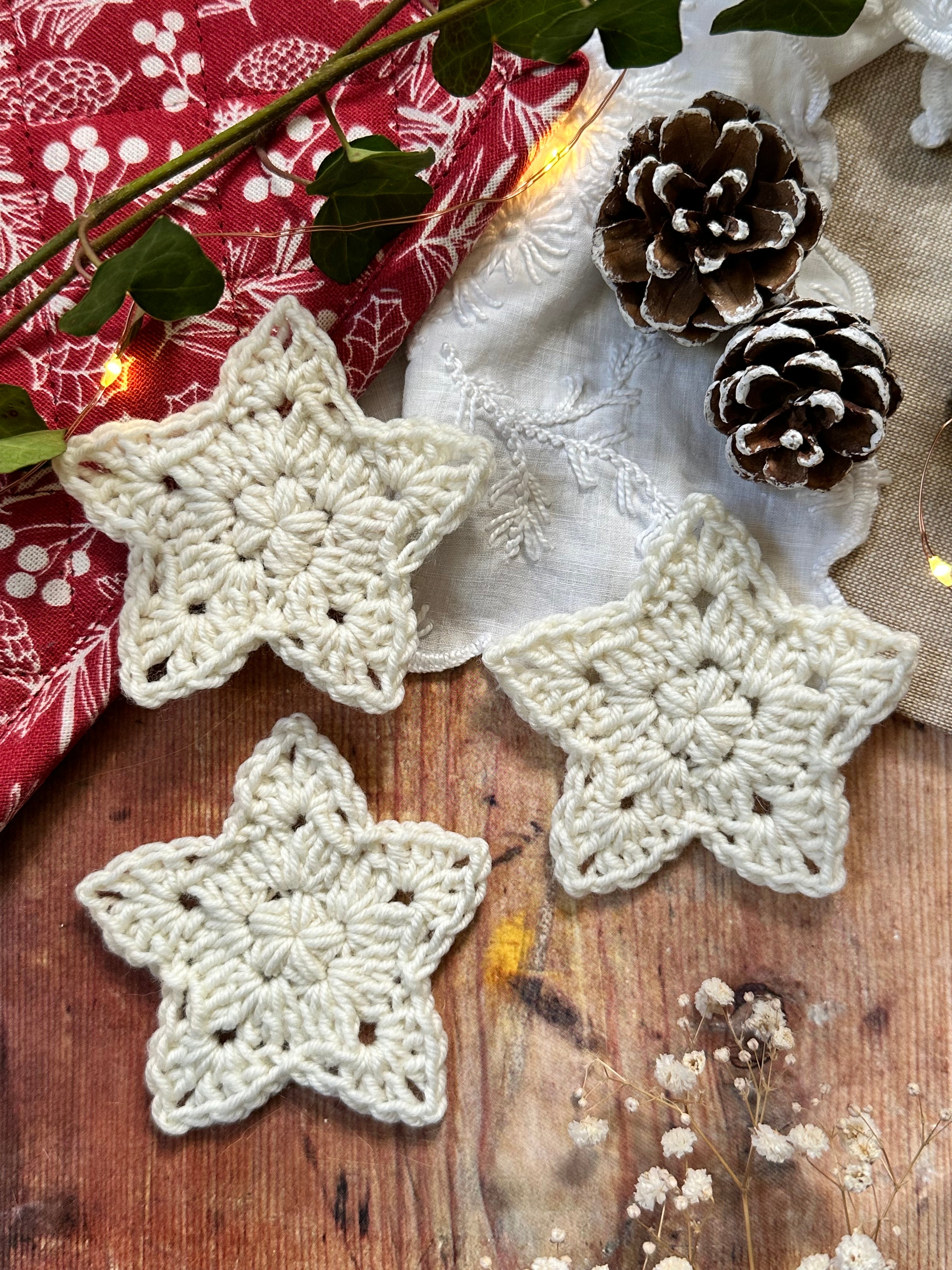 Scandi Star Ornaments (Small)