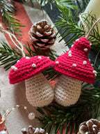 Hanging Mushroom Ornament