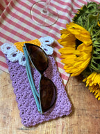 Floral Sunglasses Case