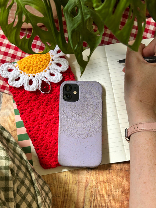 Floral Sunglasses Case