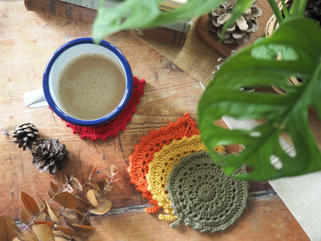 Leaf Coasters